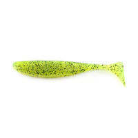Силікон FishUp Wizzle Shad 3" #055 - Chartreuse/Black (за 1шт)