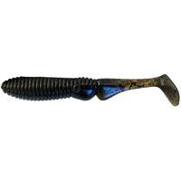 Силікон Jackall Ammonite Shad 3" Green Pumpkin Pepper (за 1шт)