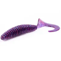 Силікон Lucky John Ultra Worm Curly 3 "/ S63 (за 1шт)