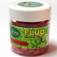 Soft Method Pellet Fluo FPM 8мм 50г в банці Strawberry - KRIL Полуниця - KRIL