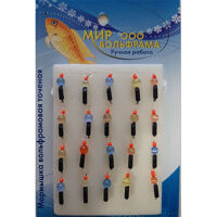 Вольфрамова мормишка, "Стовпчик", з "Котячим оком", Ø 2 мм Вага 0,44 g ±0,02g №6