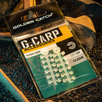 Стопор для нитки Golden Catch G.Carp Floss Caps(24шт)Clear NEW 2023