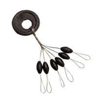 Стопор для жилки чорний XL (4х6мм)