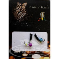 Стовпчик Winter Baits зі спилом з неоновою кулькою Ø 1,5 Вага: 0.3 г №118