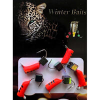 Стовпчик зі спилом кольоровий з кубиком "Хамелеон" Ø 2 червоний Вага: 0.5 г №48