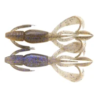 Силикон Keitech Crazy Flapper 2.4" #462T Electric Smoke Craw (за 1шт)