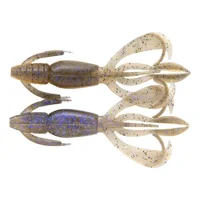 Силикон Keitech Crazy Flapper 2.8" #462T Electric Smoke Craw (за 1шт)