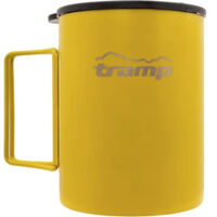 Термокружка TRAMP зі складаними ручками та поїлкою 400мл UTRC-137 mustard