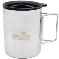 Термокружка TRAMP зі складаними ручками та поїлкою 500мл UTRC-142 метал