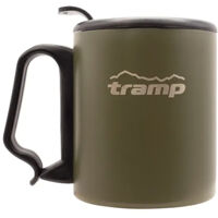Термокружка TRAMP з поїлкою і защіпкою 350мл UTRC-020 olive