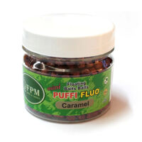 Тісто повітряне FPM Baits® Carp Series Puffi Mini Fluo 25 г у банці Caramel Карамель