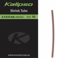 Трубка Kalipso Shrink tube 2.4-0.8mm(10)brown