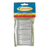 Кембрик силиконовый Stonfo 30-6 Match Silicone Float Sleeves диам. 0.2-0.3-0.5-0.7-1.0mm