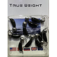 Мормишка вольфрамова True Weight "БАНАН" кулька нікельована d3,0мм Вага: 1.00 г №