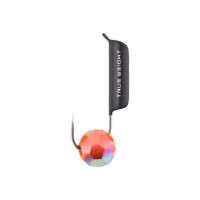 Мормишка вольфрамова True Weight "Гвоздешарик" гвоздик d2,0мм Багатогранний червоний Вага: 0.45 г №