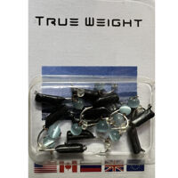 Мормишка вольфрамова True Weight "Кошачий глаз" подвес d1,5мм голубой Вага: 0.35 г