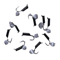 Мормишка вольфрамова True Weight "Кошачий глаз" підвіс d1,5мм білий Вага: 0.34 г