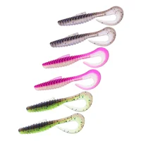 Твистер Veduta Mad Twist 2.6" 6шт #M4 (01, 09, 25)