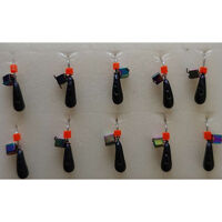 Вольфрамова мормишка, "Уралка", кубик-хамелеон, Ø 2,5 мм, 0,41g±0,02g №11