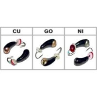 Уралка W Spider з отвором  з коронкою (паєтки) колір GO 2,5мм гачок Maruto (Вага: 0,4г) №50 (за 1шт)