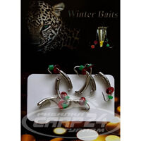 Уралка Winter Baits з петлею гальваника Ø 1,5 нікель Вага: 0.2 г №122