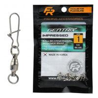 Вертл. із заст. Fishing ROI Ball bearing swivel with nice snap №0