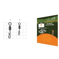 Вертлюг Fishing ROI quick change №4 MB з кільцем  (10шт/уп)