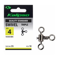 Вертлюг Kalipso Swivel triple 103004BN №4(10