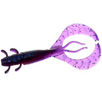 Вiброхвiст Flagman FL Craw 2,5" #0502 Violet / Orange (за 1шт)