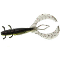 Вiброхвiст Flagman FL Craw 2,5" #1816 Black/Chartreuse (за 1шт)