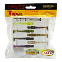 Віброхвіст Lucky John Tioga 2,4 MIX1 9 шт.