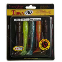Віброхвіст силікон. TIOGA FAT LJ Pro Series 3,9 "/ MIX1(набір-різні кольори) *5