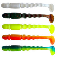 Віброхвіст силікон. (набір) TIOGA LJ Pro Series 4,5 "/ MIX1 *5