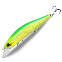 Воблер Bearking Realis Jerkbait 110SP колір J Lime Glass (Вага:17 г Заглиблення:0.8-1.5 м) (DUO)