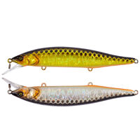 Воблер Jackall RV-Minnow 110SP 110mm 16.3g HL Gold & Silver Black