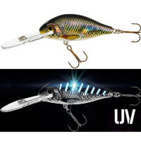 Воблер Jaxon HS Fighter UV 9cm колір PE, вага 16g загл. 4,0-6,5m плав. SDR