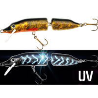 Воблер Jaxon HS Pike Fat UV 2 секції 10cm колір BM, вага 10g загл. 0,5-1,6m плав.