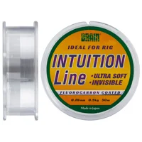 Волосінь Brain Intuition 50m 0,08 mm #0,22 0,6 kg 1,2 lb ц.: clear