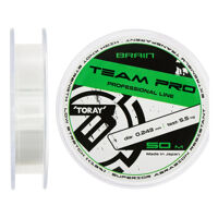 Леска Brain Team Pro 50m (clear) 0.243mm 5.5kg