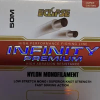 Волосінь Eclipse Infinity Premium Clear 50m 0.16mm