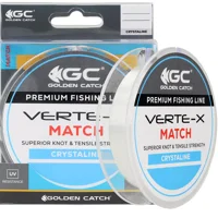 Волосінь GC Verte-X Match 150м Crystaline 0.148мм, розривне навантаження: 2.6кг