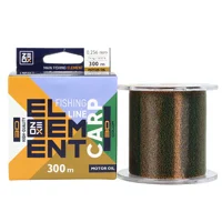 Жилка Zeox 3D Element Carp 300м Motor Oil 0.285мм