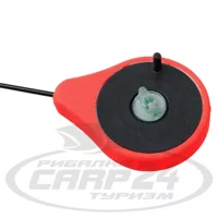 Вудка зимова Flagman Балалайка піна плоска склопластик червона