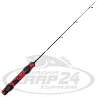 Вудка зимова телескоп Lucky John ICE JIG Medium (стекл.) 50см