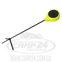 Вудка зимова  пiна (пластик хлист, пiдстав.) довж-23,0см. d шпулі-36,4мм. вага-18,5г. жов