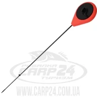 Вудка зимова  пiна-sport, склопласт. хлист, капрон. фіксатор, змазка до -30 червон