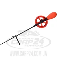 Вудка зимова Leader-N полікарбонат. хлист., L-30сm, вага-20,5г. неопрен-ручка червона