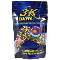 Зерновий МІКС 3KBaits Micro Seed Mix Sport+Crushed Tiger nut (натуральний), 400г