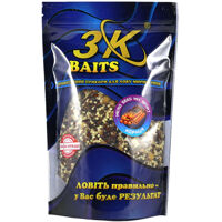 Зерновий МІКС 3KBaits Micro Seed Mix Sport+Crushed Tiger nut (кориця), 400г