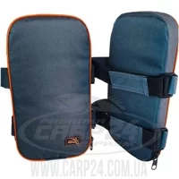 Зимові наколінники на блискавці сірі (19х33х3см)